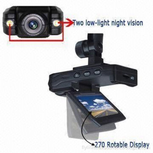 Car Camera, 120° Visual Angle, 2.0-inch TFT Color Screen, Supports Motion Detection Function